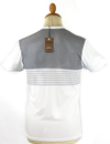Gingham Stripe BEN SHERMAN Retro Pocket T-Shirt