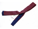 BEN SHERMAN Retro 60s Mod Zig Zag Knitted Tie (AS)