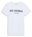 BEN SHERMAN Retro Mod Core Signature Logo TShirt W
