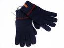 BEN SHERMAN Retro Tipped Stripe Knitted Gloves (N)