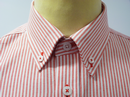 Contrast Placket BEN SHERMAN Mod Stripe Shirt (TP)