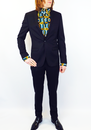 BEN SHERMAN Tailoring Mod 1 Button Wool Dress Suit