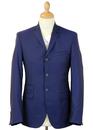 BEN SHERMAN Tailoring Mod 3 Button Blue Tonic Suit