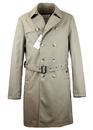 Ben Sherman Double Breasted Twill Trench Coat M