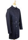 Ben Sherman Double Breasted Twill Trench Coat N