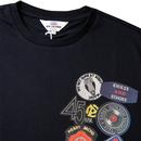 BEN SHERMAN Retro Northern Soul Badge T-Shirt