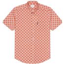 BEN SHERMAN 60s Mod Block Floral SS Shirt (MF)