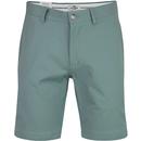 BEN SHERMAN Men's Retro Mod Chino Shorts (Teal)