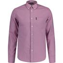 BEN SHERMAN Mod Button Down Oxford Shirt Grape