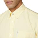 BEN SHERMAN Mod SS Signature Oxford Shirt (Yellow)
