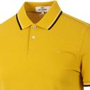Romford BEN SHERMAN Retro Mod Tipped Polo DIJON