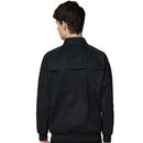 BEN SHERMAN Mod Signature Harrington Jacket BLACK