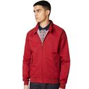 BEN SHERMAN Mod Signature Harrington Jacket (Red)