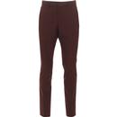 BEN SHERMAN 60s Mod Tonic Suit Trousers (Tobacco)