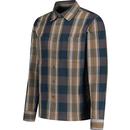 Ben Sherman Retro Cotton Twill Check Overshirt D