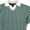 Ben Sherman Vertical Wave Johnny Collar Polo SW