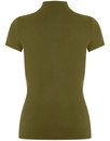 TJ BRIGHT & BEAUTIFUL 60s Turtle Neck Top OLIVE