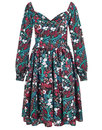 Flora BRIGHT & BEAUTIFUL 1970s Floral Gipsy Dress
