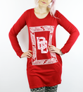 Sasha BRIGITTE BARDOT Retro 60s T-shirt Dress (R)
