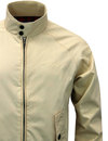 BRUTUS Retro Mod Tartan Lined Harrington Jacket