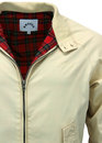 BRUTUS Retro Mod Tartan Lined Harrington Jacket