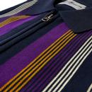 Capitol Madcap England Mod Stripe Zip Polo (NB)