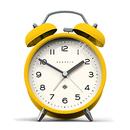 Newgate Echo Retro Alarm Clock in Yellow 