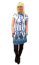 Indian Paisley CHENASKI Retro Seventies Mod Dress 
