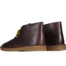 Clarks Originals Burgundy Leather DSRTBoot Hiker 