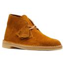 Clarks Originals Desert Boots Brown/Orange Suede 26169943