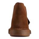 CLARKS ORIGINALS Men's Mod Suede Desert Boots Cola