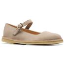 Clarks Originals Desert Jane Shoes in Sand Suede 26180449