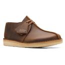 Clarks Originals Desert Trek Retro Mod Shoes in Beeswax Leather 26155487