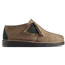 Clarks Originals Desert Trek Suede Shoes in Dark Grey 26173652