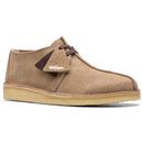 Clarks Originals Desert Trek Suede Shoes in Wolf 26180650