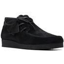 Clarks Originals Lugger Boots in Black Waxy Suede 26173621