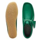 CLARKS ORIGINALS Cactus Green Retro Wallabee Boots