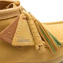 Clarks Originals Golden Tan Suede Wallabee Boots