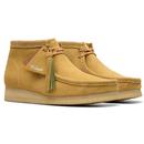 Clarks Originals Golden Tan Suede Wallabee Boots