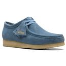 Wallabee French Blue Suede Shoes by Clarks Originals 26179164