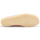 Wallabee Clarks Originals Candy Pink Suede Shoes