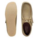 Wallabee Clarks Originals Retro Maple Suede Shoes