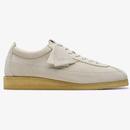 Clarks Originals Wallabee Tor Off White Suede Trainers 26175761