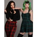 Tracy COLLECTIF Keyhole Vintage 50s Jumper Black