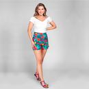 Collectif Adriana Retro Tropico High-Rise Shorts