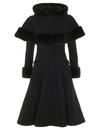 Anoushka COLLECTIF Hooded Princess Coat and Cape