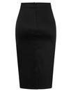 Bettina COLLECTIF Retro Vintage Black Pencil Skirt