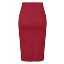 Bettina COLLECTIF Retro Vintage Red Pencil Skirt