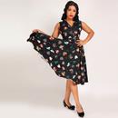 Caterina COLLECTIF Sleeveless Cats Forever Dress