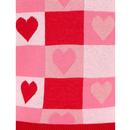 Chrissie COLLECTIF Retro Love Heart Knitted Top